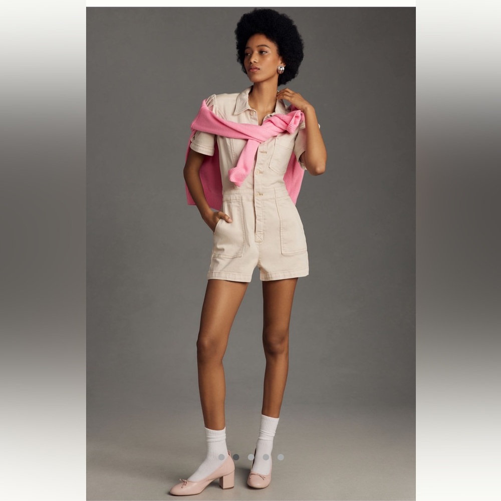 NWT Anthropogie The Kit utility romper